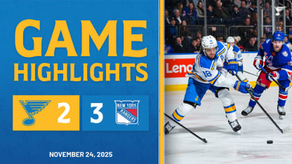 Highlights: NYR 3, STL 2