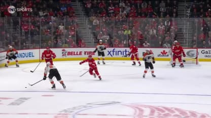 Lucas Raymond with a Goal vs. Philadelphia Flyers