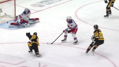 NYR@PIT: Puustinen scores goal against Jonathan Quick