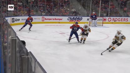VGK@EDM: McDavid scores goal against Carter Hart