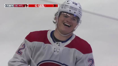 Caufield gives Canadiens lead