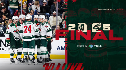 Minnesota Wild Vegas Golden Knights game recap December 29 2025