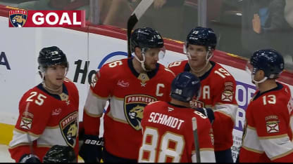 FLA vs. CAR: Barkov nets power play goal