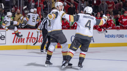 Vegas Golden Knights Detroit Red Wings game recap March 4, 2026
