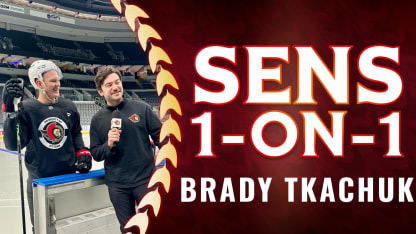 Brady Tkachuk Returns 1-on-1 