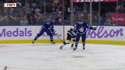 UTA@TOR: Marner scores goal against Karel Vejmelka