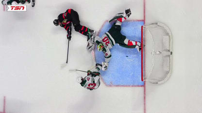 Batherson scores from his back