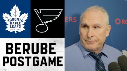 Craig Berube | Post Game at St. Louis Blues