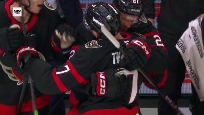 Tkachuk scores empty-net goal