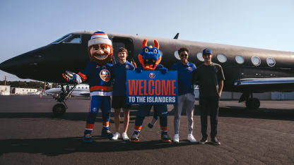 PHOTOS: Isles First Round Picks Arrive on LI 