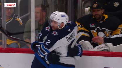 WPG@PIT: Lambert scores goal against Arturs Silovs