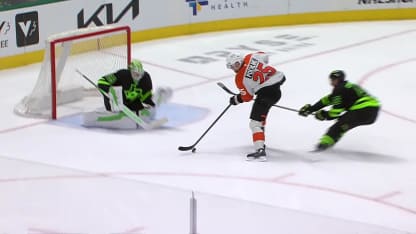 PHI@DAL: Poehling scores goal against Jake Oettinger