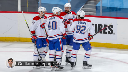 Habs goal badge Lepage