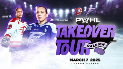 Lenovo Center To Host PWHL Takeover Tour™ Neutral-Site Game