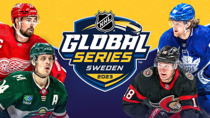 Detroit Minnesota Ottawa Toronto to play in 2023 NHL Global Series Sweden