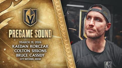 🎥 PREGAME SOUND: Korczak, Sissons & Cassidy