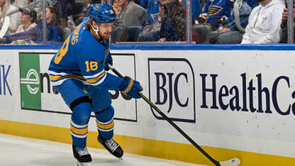 Robert Thomas blessure haut du corps Blues