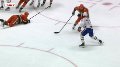 MTL@ANA: Carrier scores goal against Lukas Dostal