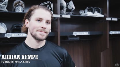Adrian Kempe Talks 8-Year Contract Extension!