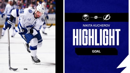 TBL at BUF | Kucherov tucks one in