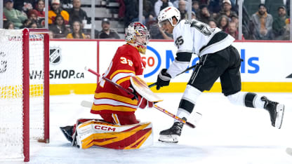 Byfield goes to the backhand on breakaway