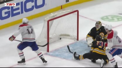 Nick Suzuki with a Powerplay Goal vs. Boston Bruins