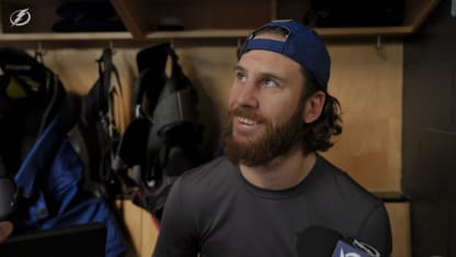 Scott Sabourin | Pregame vs New York Rangers