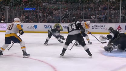 NSH@LAK: Kuemper with a great save against Jonathan Marchessault