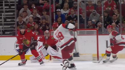 CAR@CHI: Miller scores goal against Spencer Knight