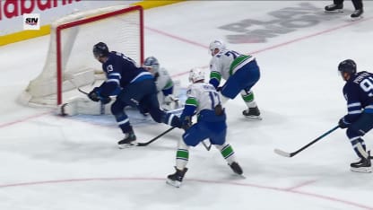 VAN@WPG: Vilardi scores PPG against Kevin Lankinen