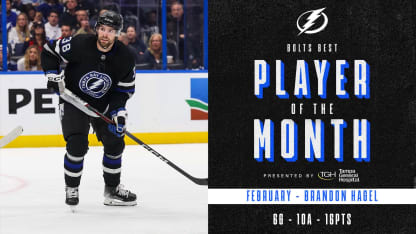 Bolts Best Player of the Month: Brandon Hagel