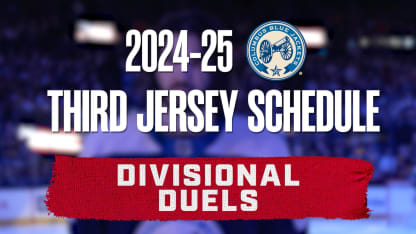 Columbus Blue Jackets 2024-25 Third Jersey Schedule!