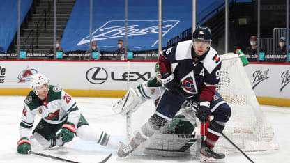 Mikko Rantanen Minnesota Wild 2021 February 24