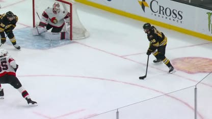 Pastrnak Scores on Power Play