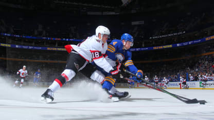 Les Sénateurs tombent face aux Sabres à Buffalo