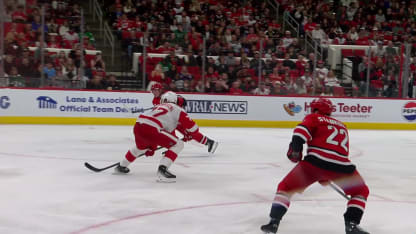 DET@CAR: Blake scores goal against Cam Talbot