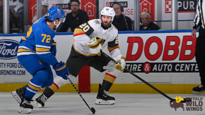 Late Push Not Enough as Golden Knights Fall, 4-3, to Blues 