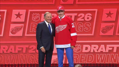 Hurlbert drafted No. 23 by Red Wings 