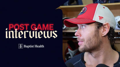 FLA vs. TOR: Verhaeghe (Postgame)
