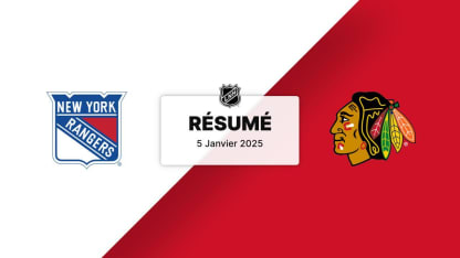 NYR vs CHI | Résumé 05/01/24