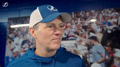 Jon Cooper | Pregame at Florida Panthers