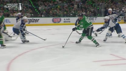 WPG@DAL: Rantanen scores goal against Connor Hellebuyck