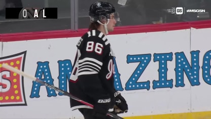 Bratt sets up Hughes on goal