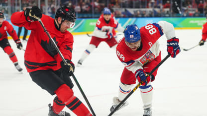 david pastrnak vs canada at olympics