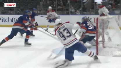 MTL@NYI: Demidov scores PPG against Ilya Sorokin