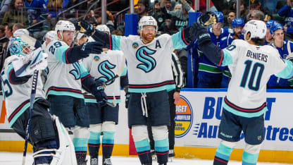 Kraken defeat Canucks in shootout