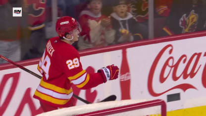 Samuel Honzek with a Goal vs. San Jose Sharks