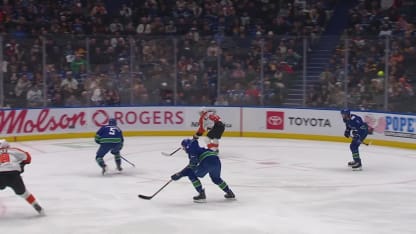 Grundstrom nets nifty goal for lead