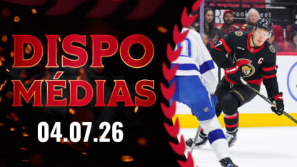 Brady Tkachuk dispo médias après le match contre TBL