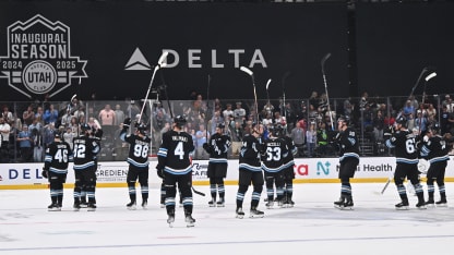 Utah Hockey Club plays first preseason home game at Delta Center